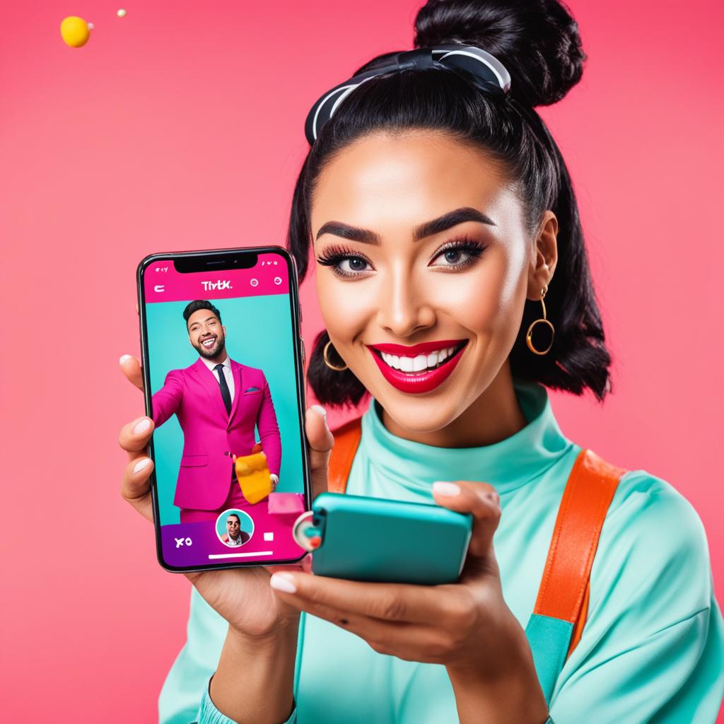 Create Content on TikTok and Snapchat