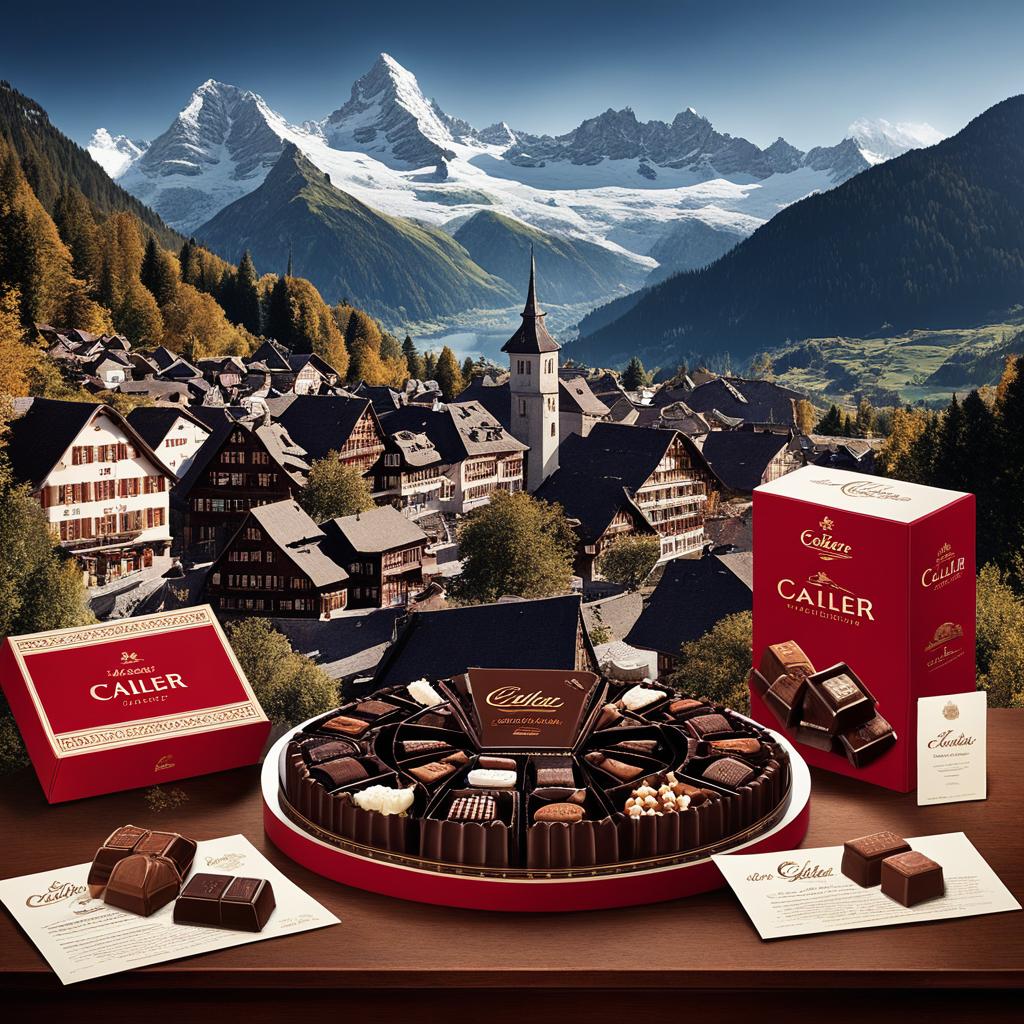 Maison Cailler and Mary Chocolatier chocolates