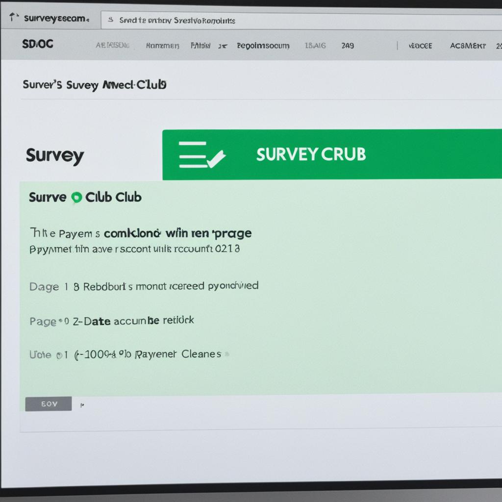 Survey Club Payment Proof