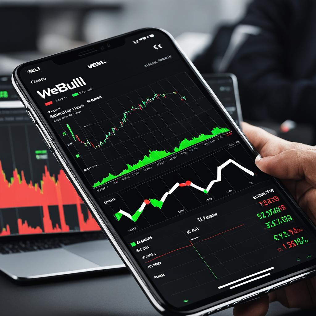 Webull Stock Tracking App