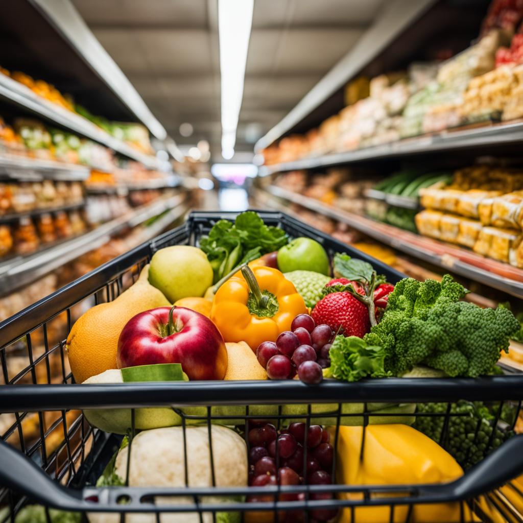 average monthly food costs