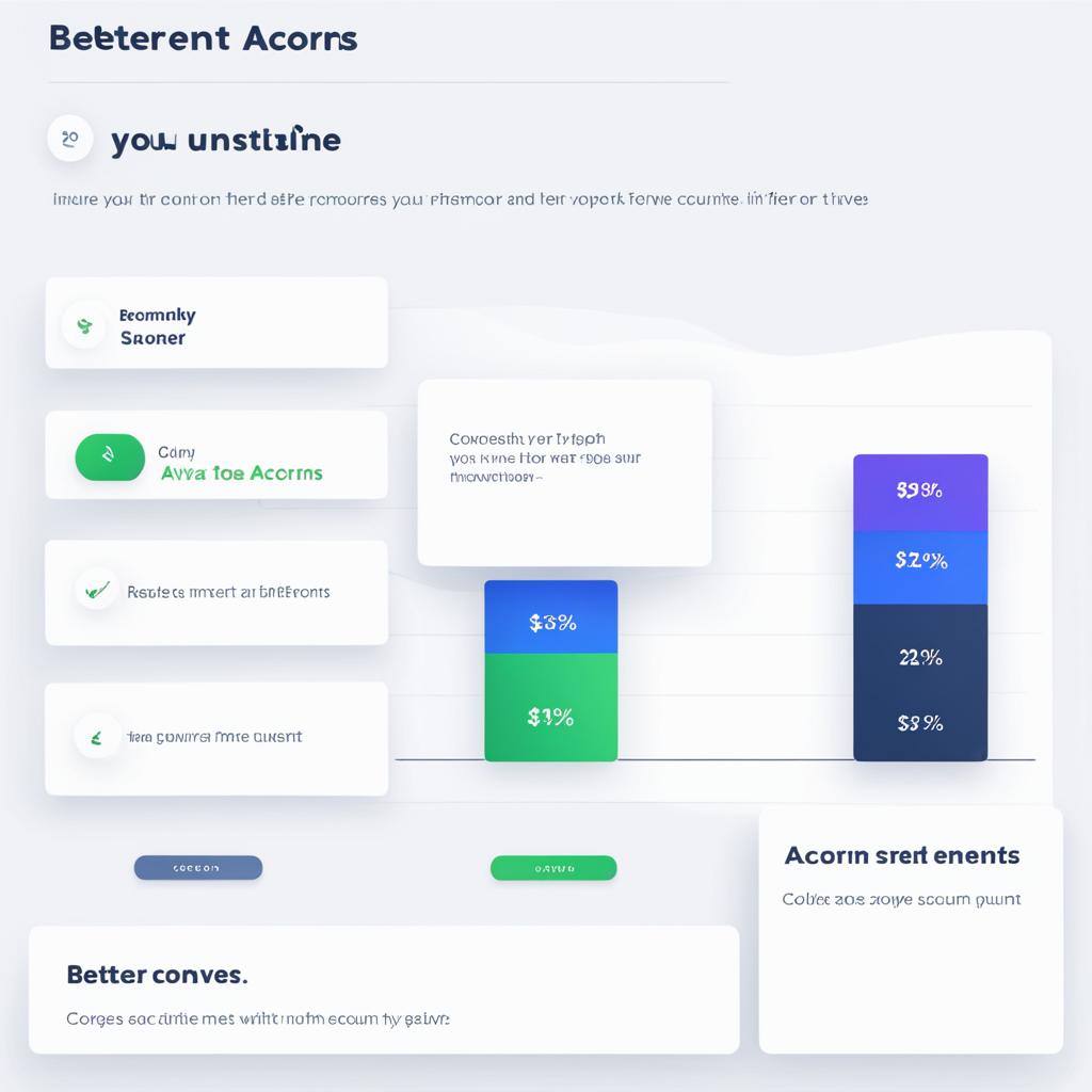 betterment vs acorns investment options