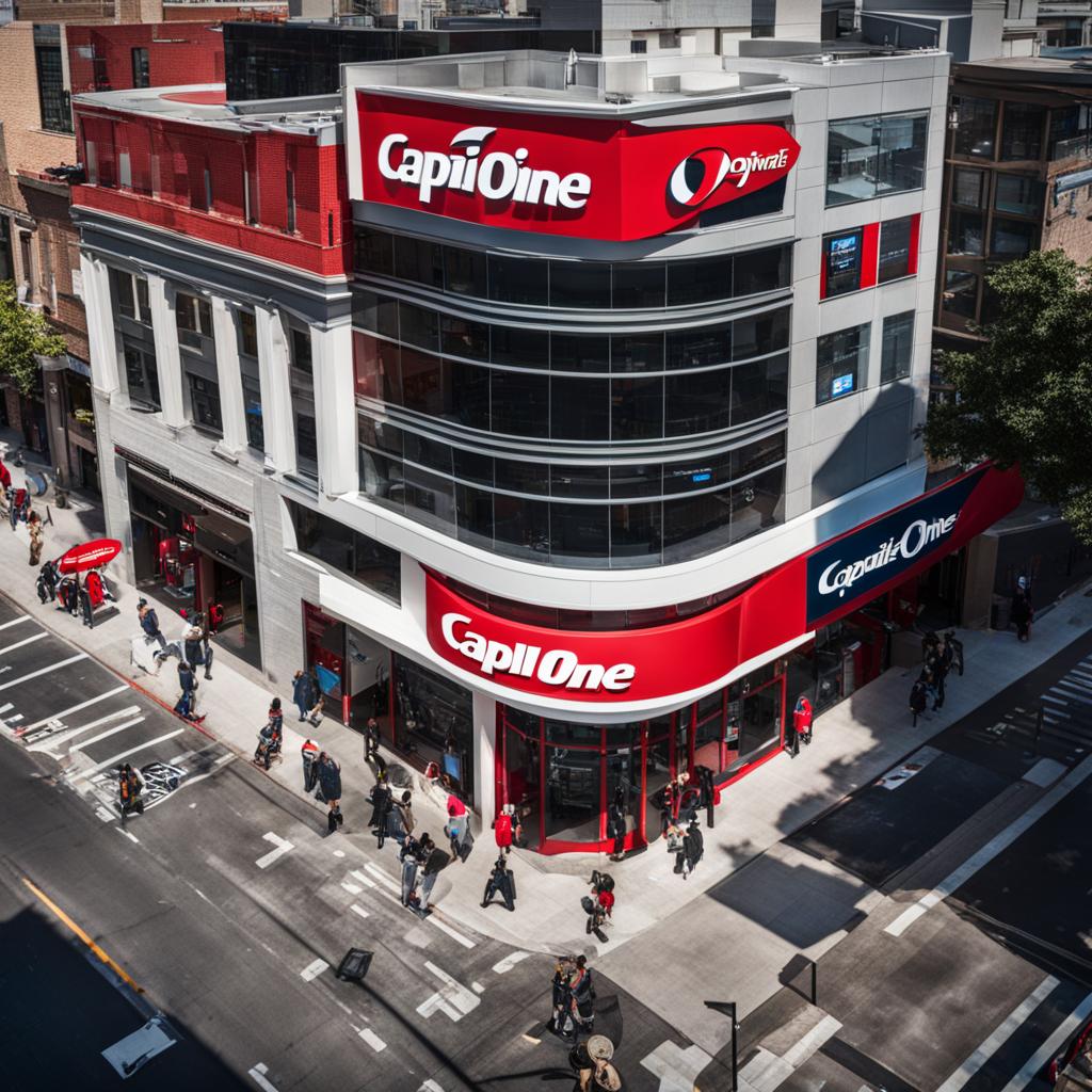 capital one brick and mortar presence