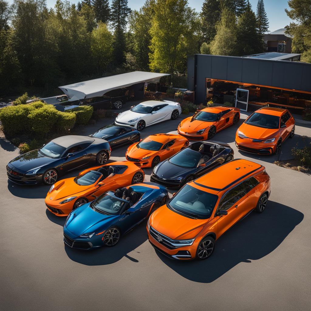 car selection on Getaround