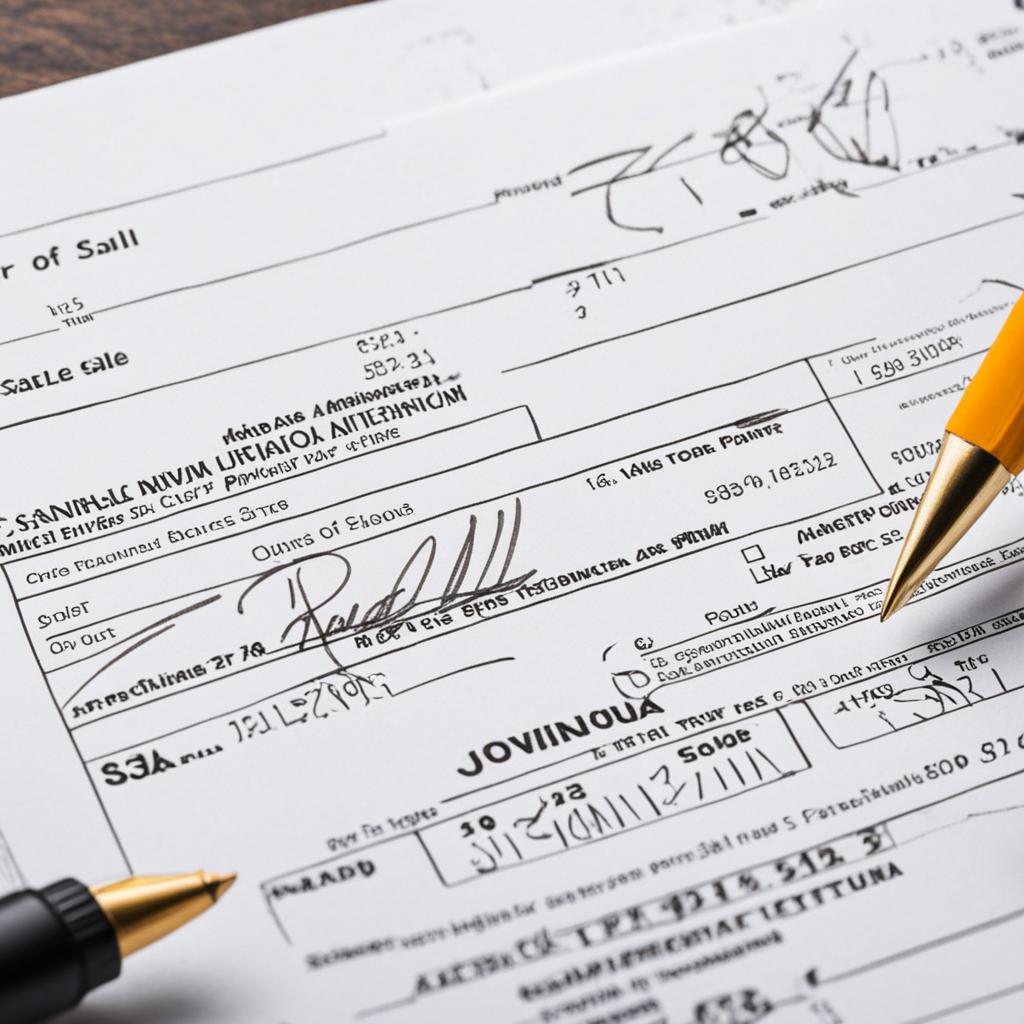 car title transfer and bill of sale