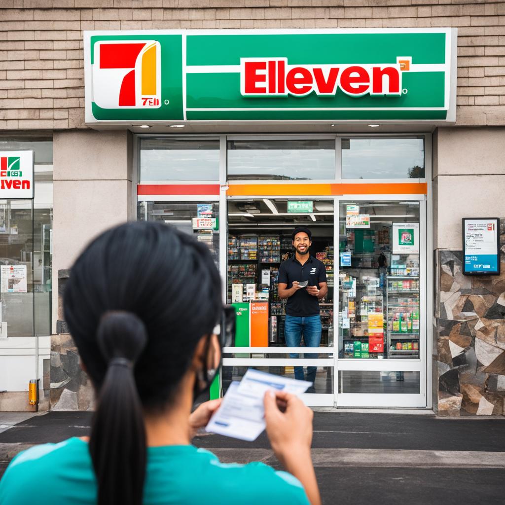 cashing checks at 7-Eleven
