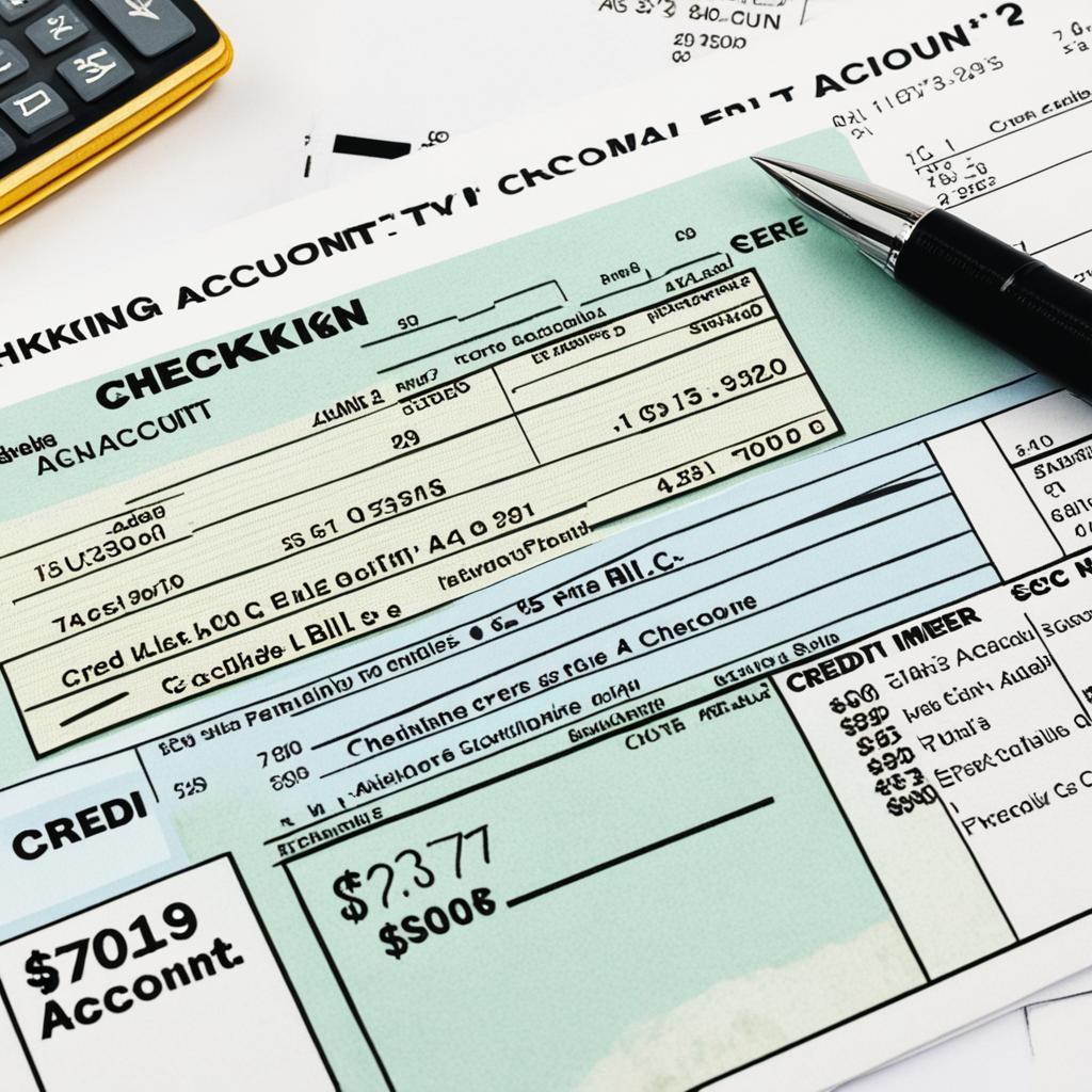 checking accounts and credit scores