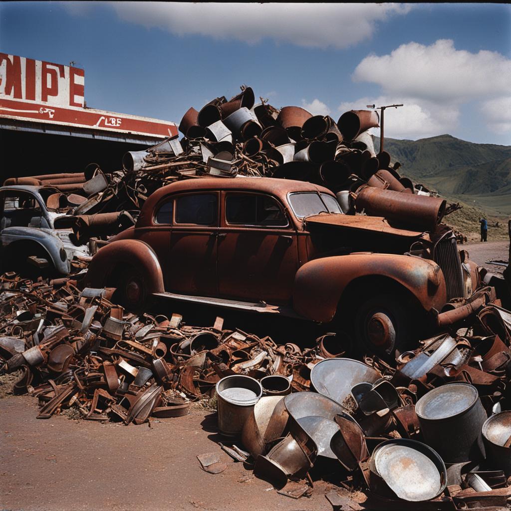 collect scrap metal