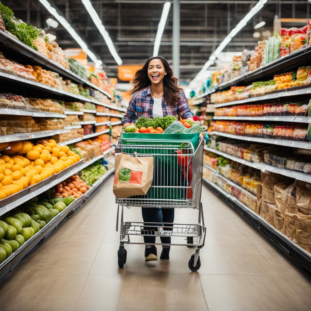 earn money grocery shopping