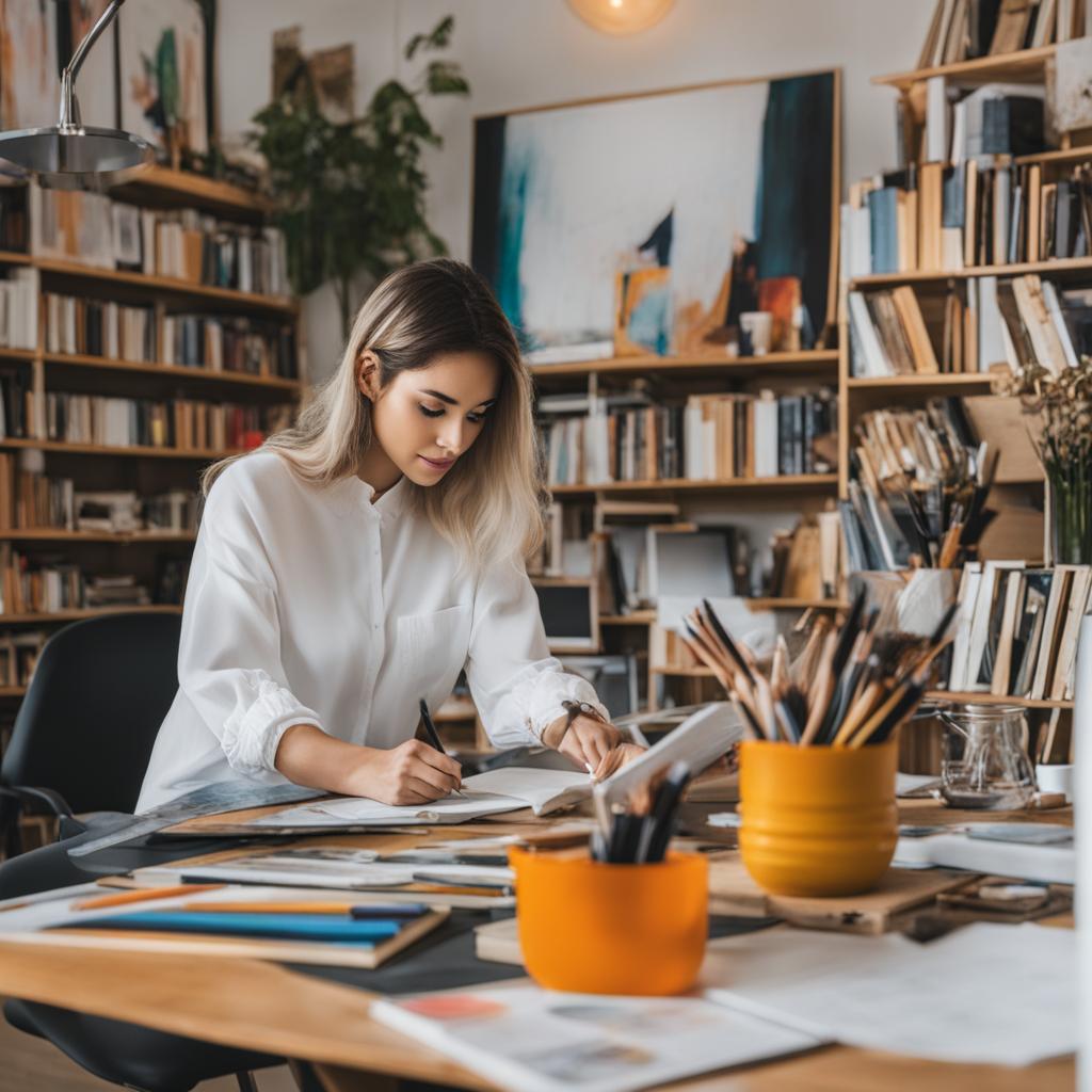 freelance artist building a foundation
