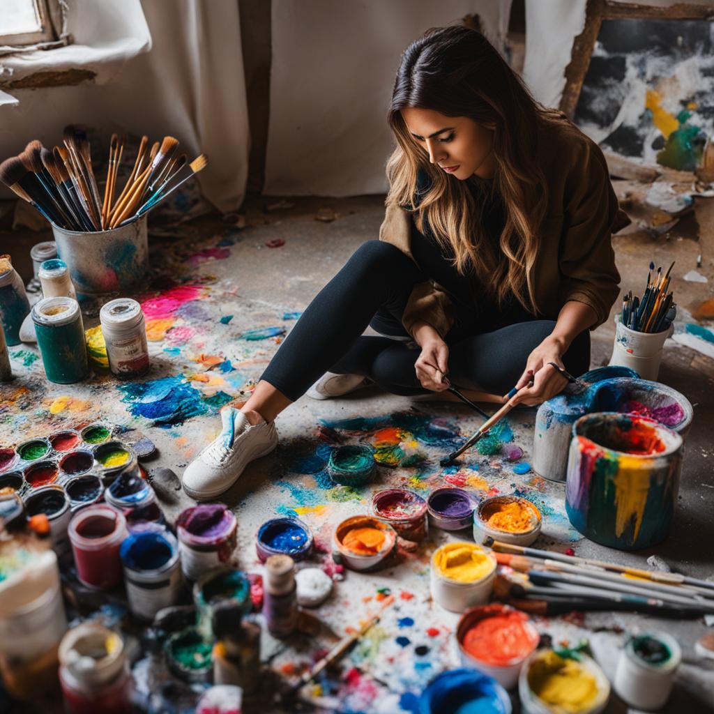 freelance artist create art