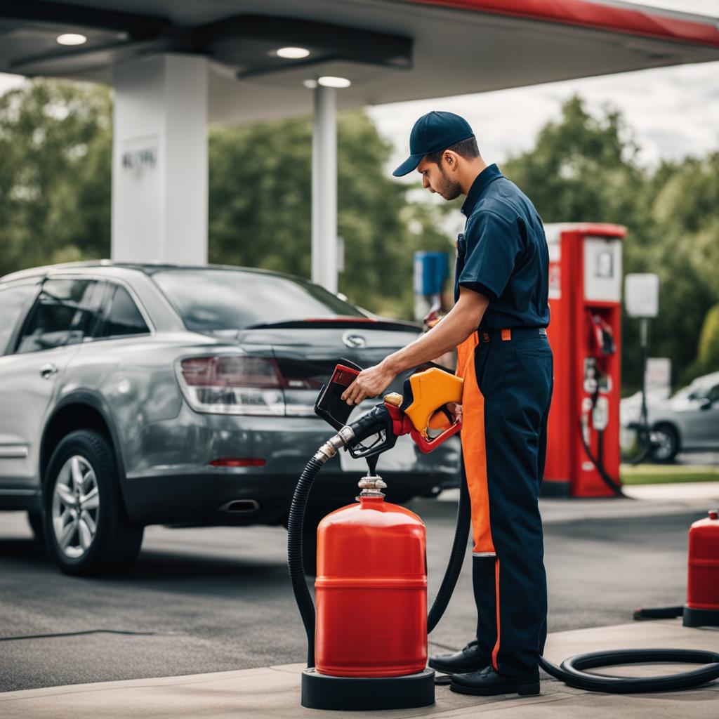gas payment by other delivery services