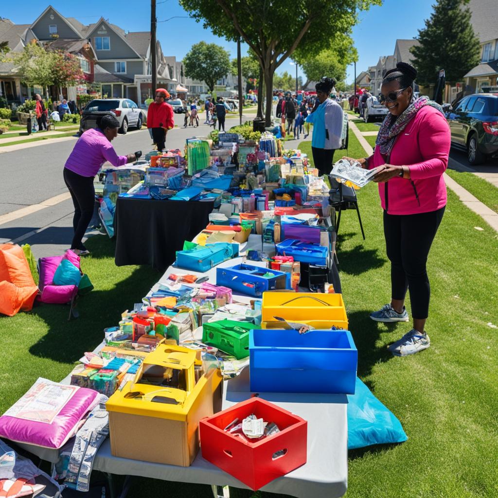 host a yard sale