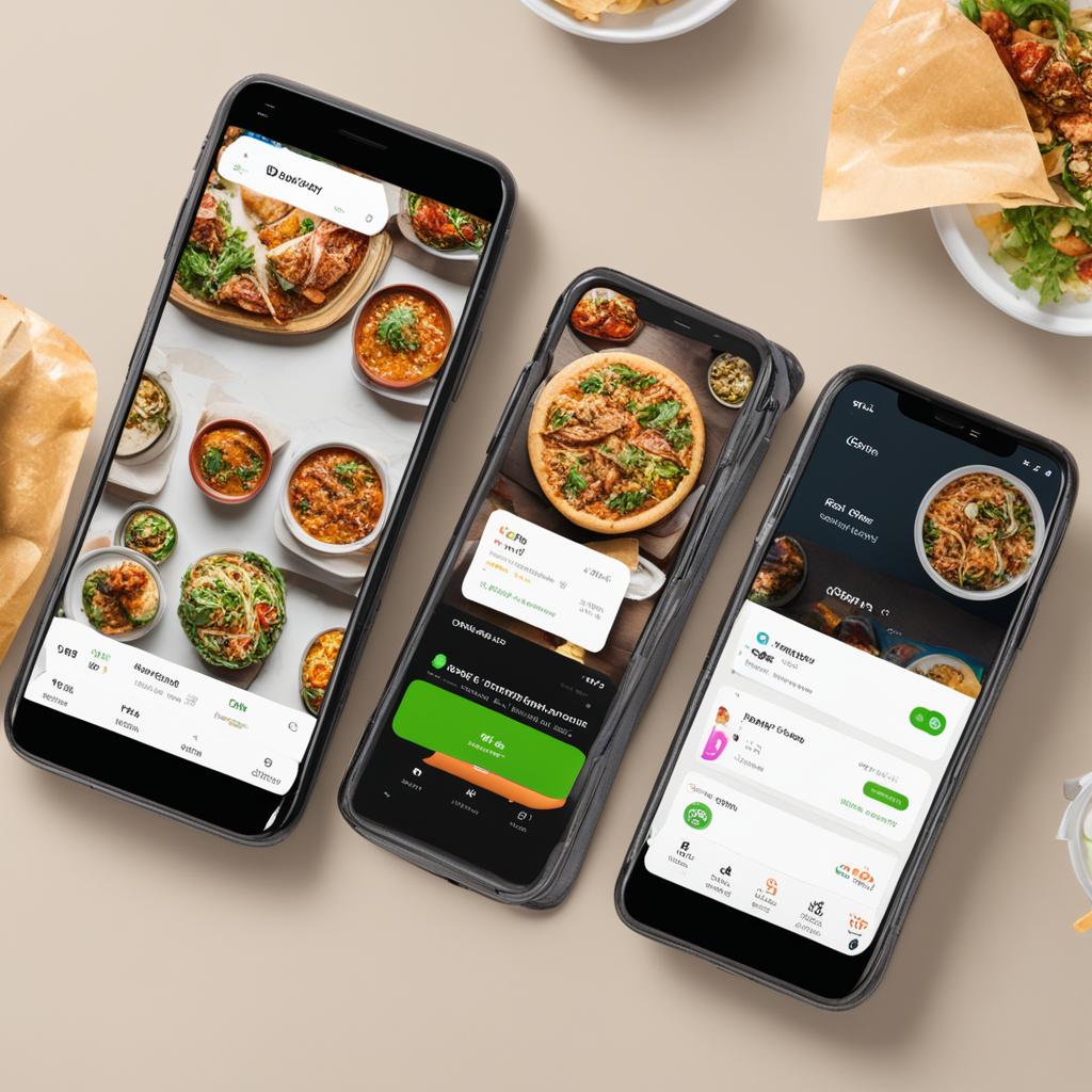 postmates app and uber eats app