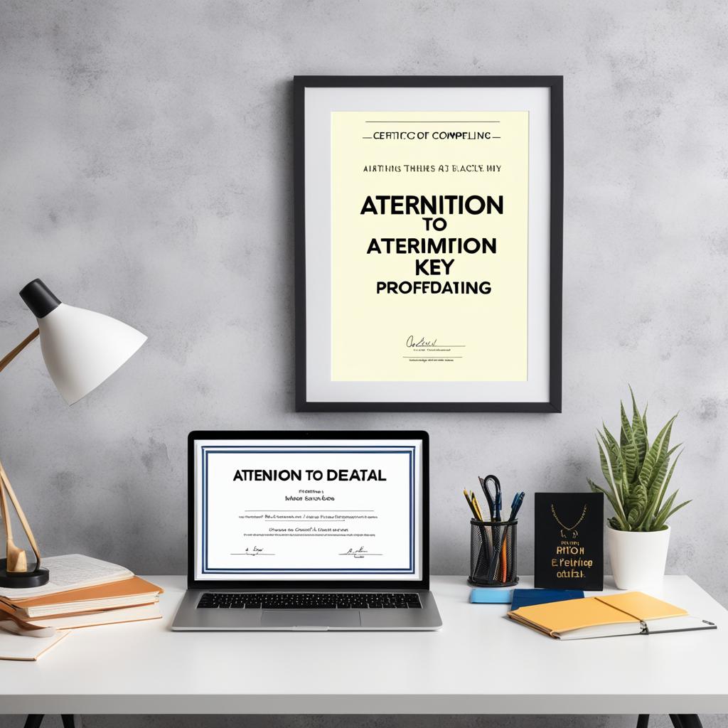 proofreading requirements