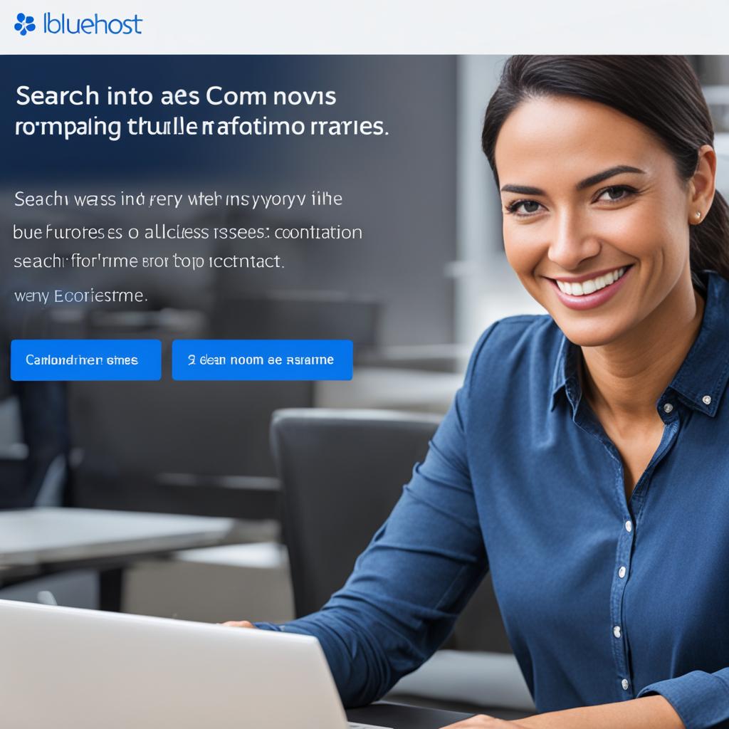 registering a domain name on Bluehost