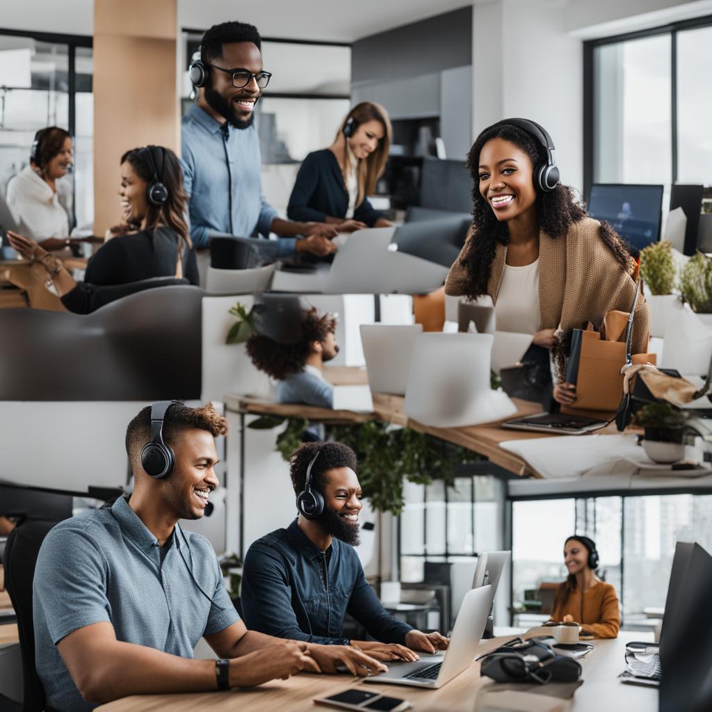 remote customer service reps