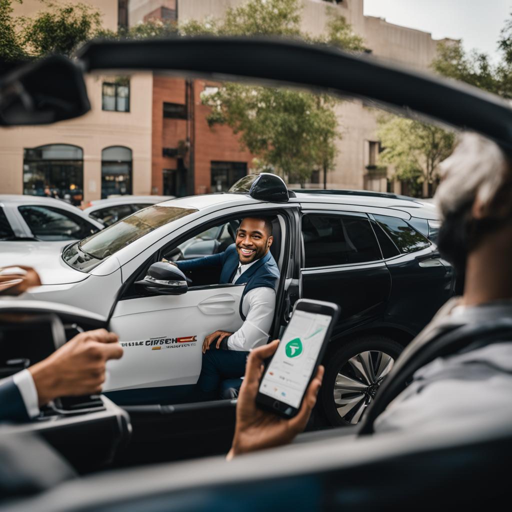 rideshare driver