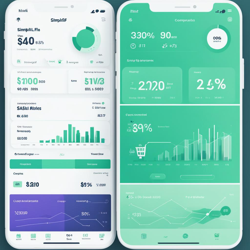 simplifi vs mint user interface
