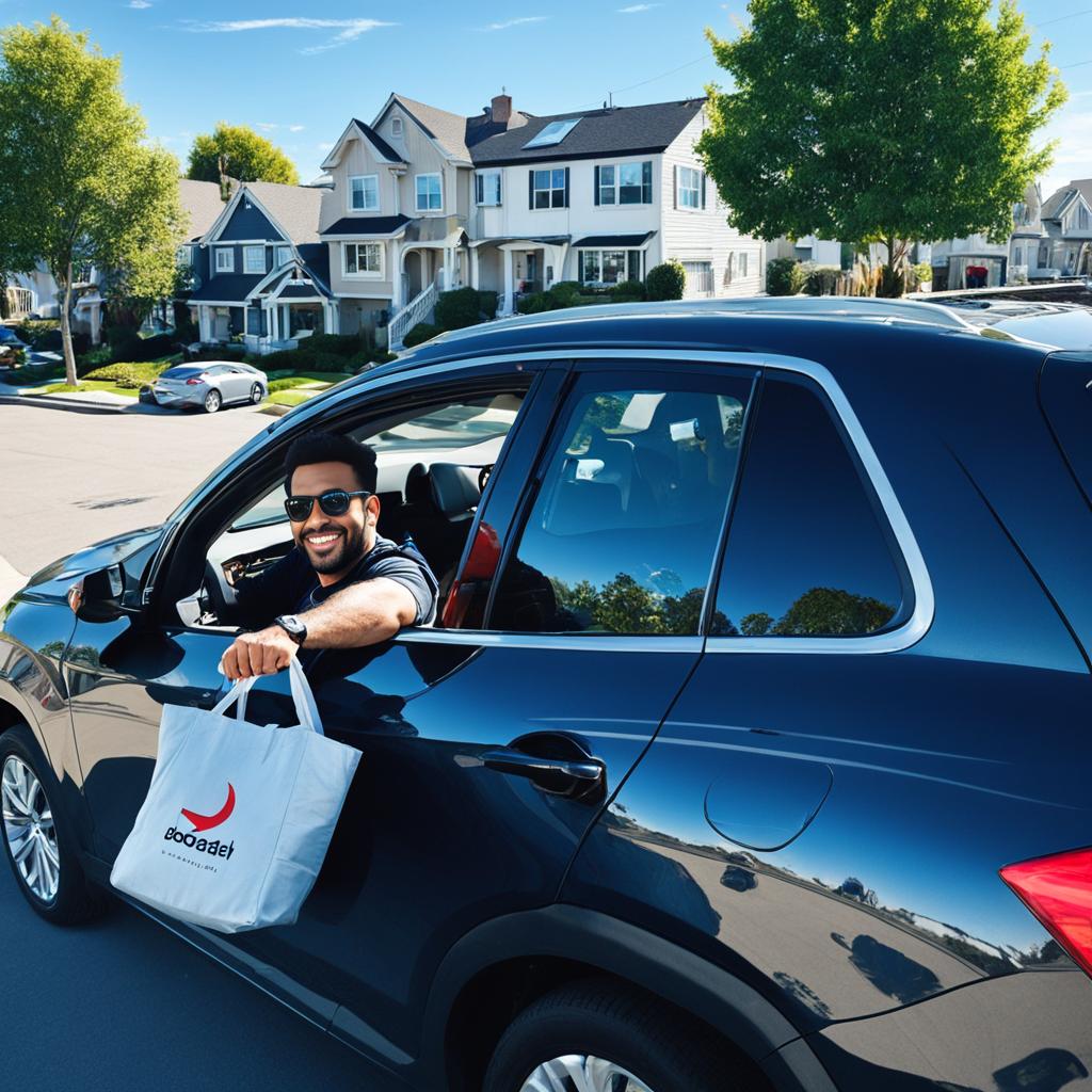 starting as a DoorDash driver