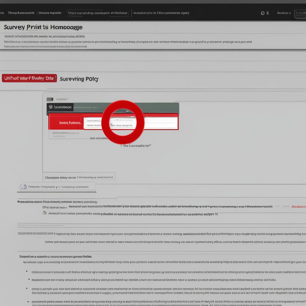 survey site privacy policy