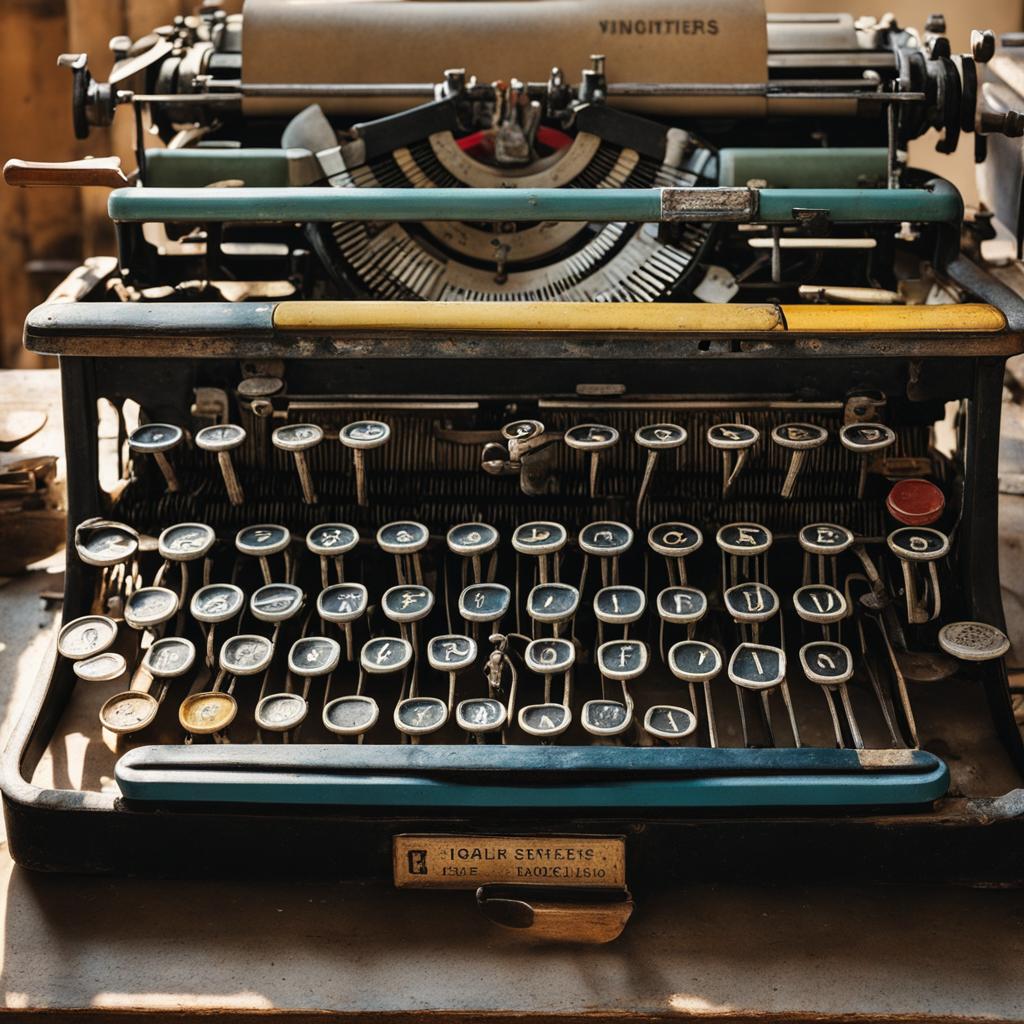 vintage typewriters