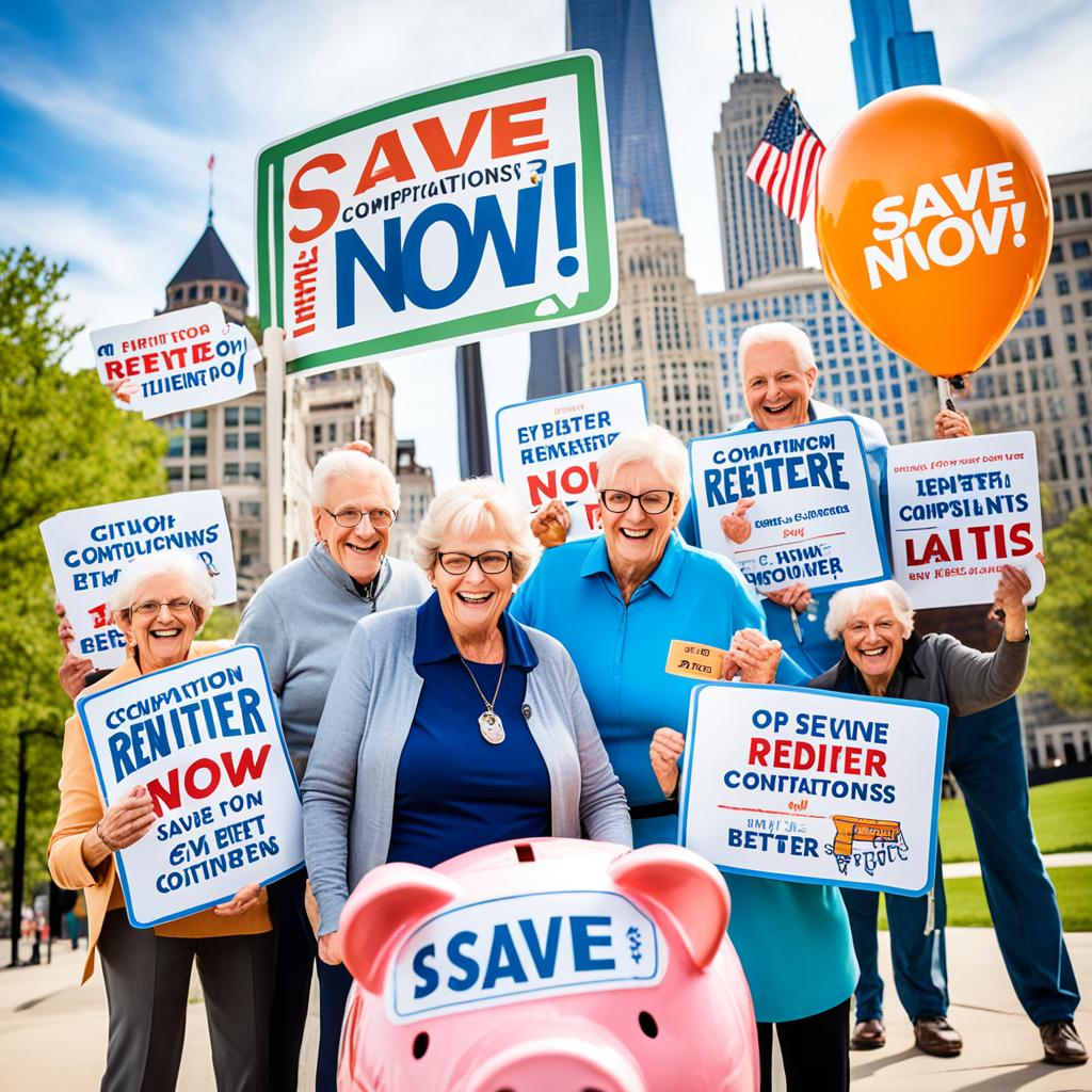 Limiting contributions in Illinois retirement
