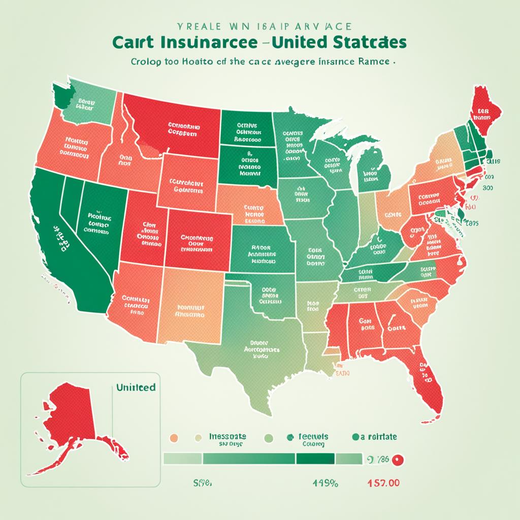 average car insurance rates by state
