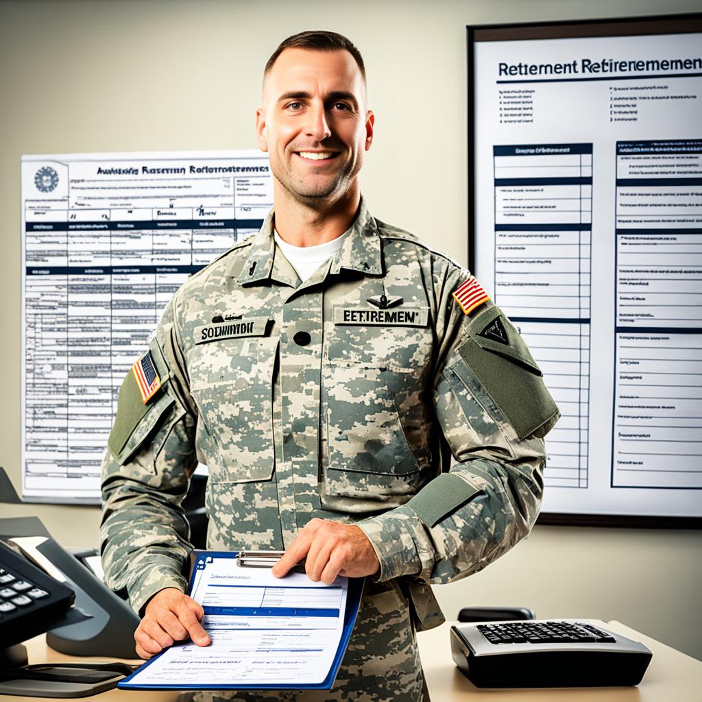 military retirement planning checklist