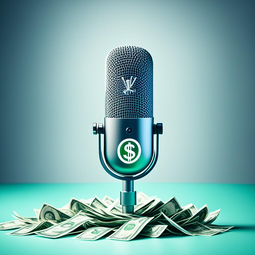podcast monetization image