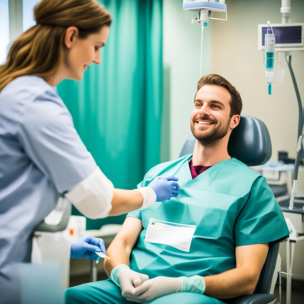 preparing for plasma donation