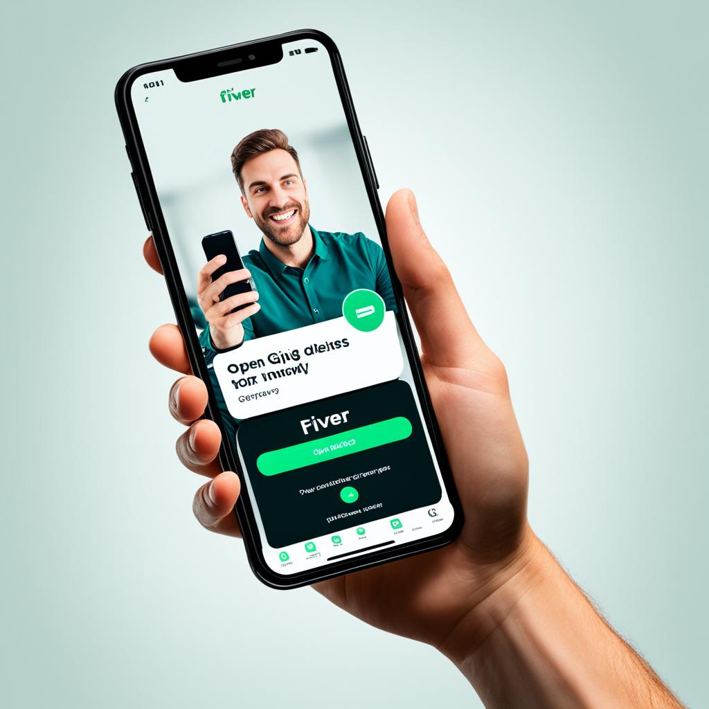 Fiverr gig delivery