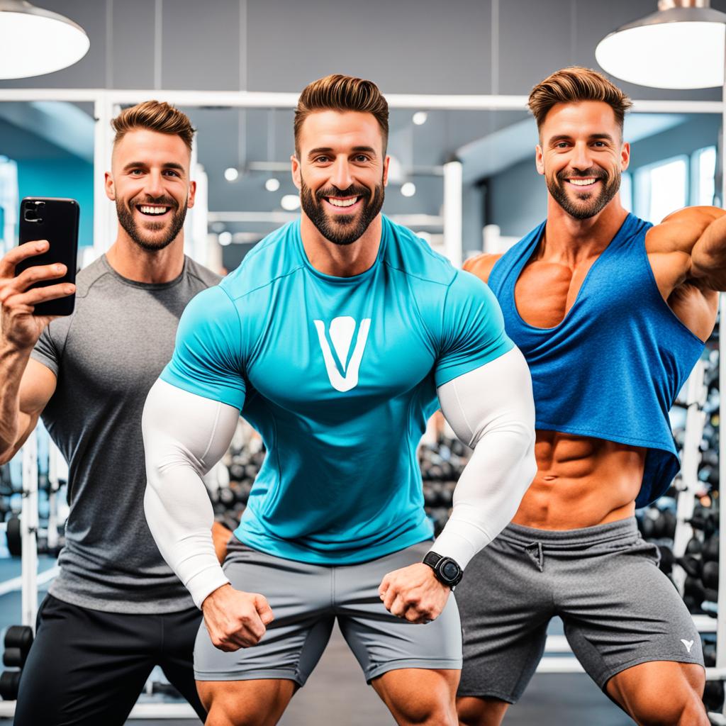 male influencer collaborations