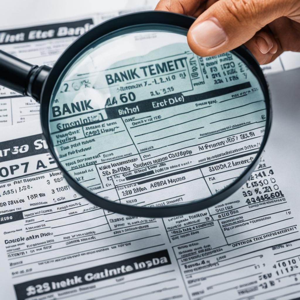 Spotting Errors and Fraud on Your Bank Statement