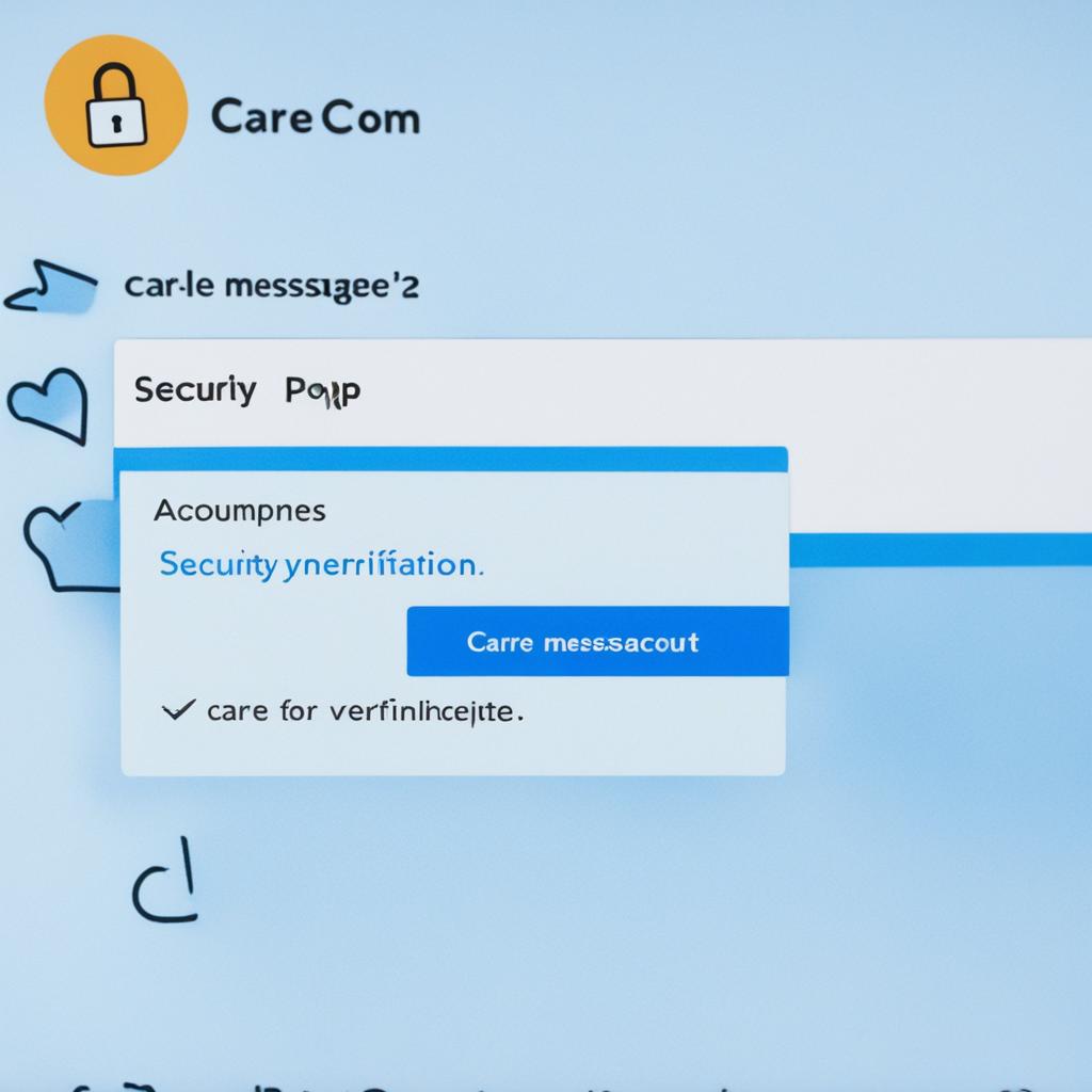 care com account verification