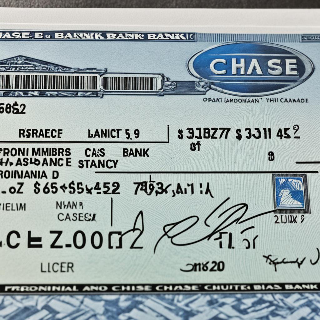 chase routing number on checks