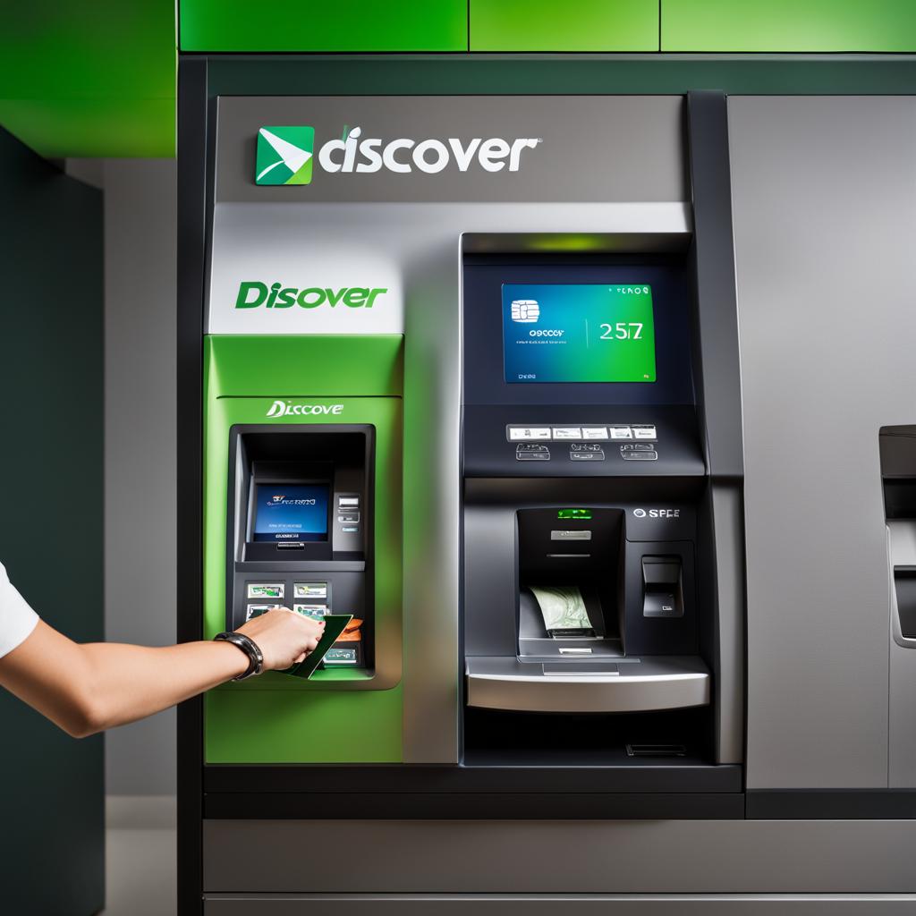 deposit cash discover bank account